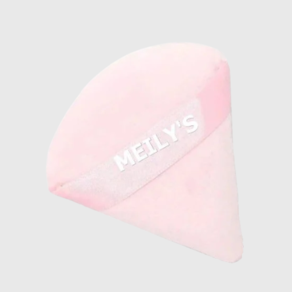 Esponja Triangular para Pó Facial Meilys