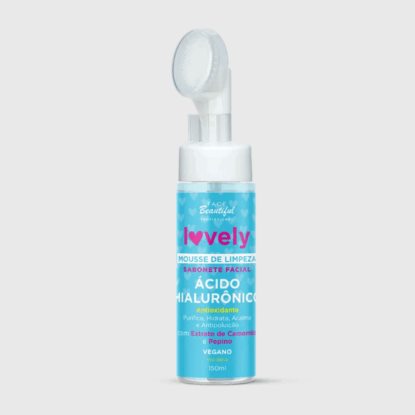 Mousse de Limpeza Facial Ácido Hilaurônico Face Beautiful 150ml