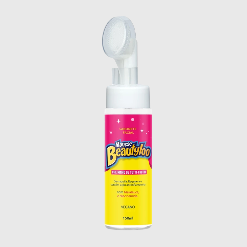 Mousse de Limpeza Facial Beautyloo Tutti Frutti Face Beautiful 150ml