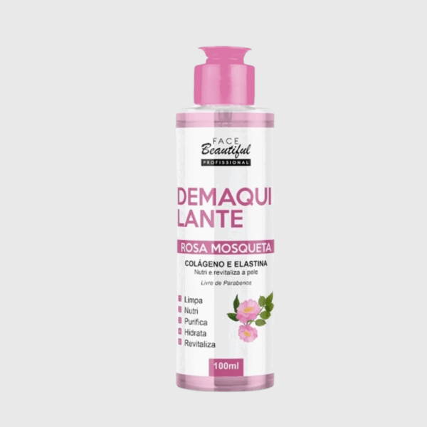 Loção Demaquilante Rosa Mosqueta Face Beautiful 200ml