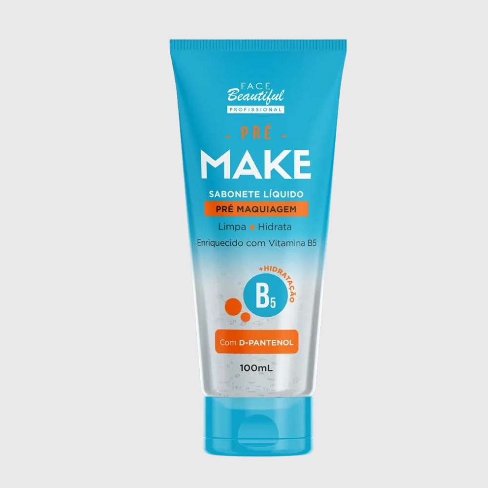 Sabonete Pré Make Pantenol Face Beautiful 100ml