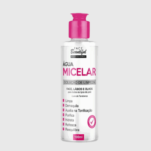 Água Micelar 7 em 1 Face Beautiful 100ml