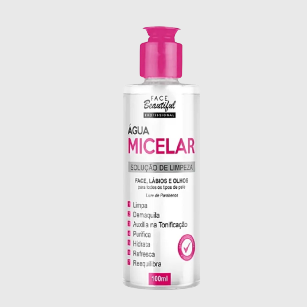 Água Micelar 7 em 1 Face Beautiful 100ml