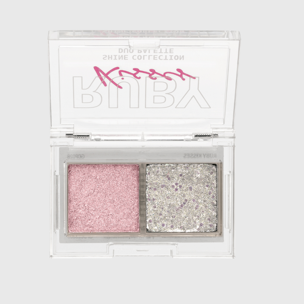 Paleta de Sombras Duo Shine Diamond Ruby Kisses