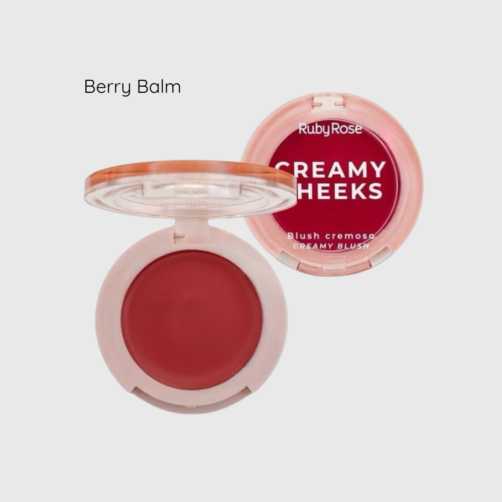 Blush Cremoso Creamy Cheeks Berry Balm Ruby Rose
