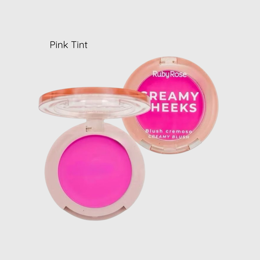 Blush Cremoso Creamy Cheeks Pink Tint Ruby Rose