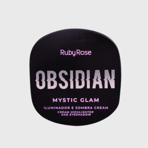 Iluminador e Sombra Obsidian Quartz Ruby Rose - Image 2